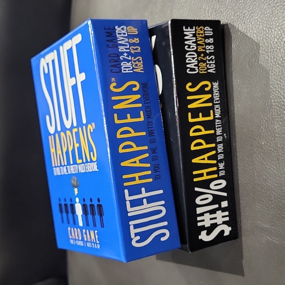 BN STUFF Happens & $#!% Happens Card Games - Picture 5 of 6